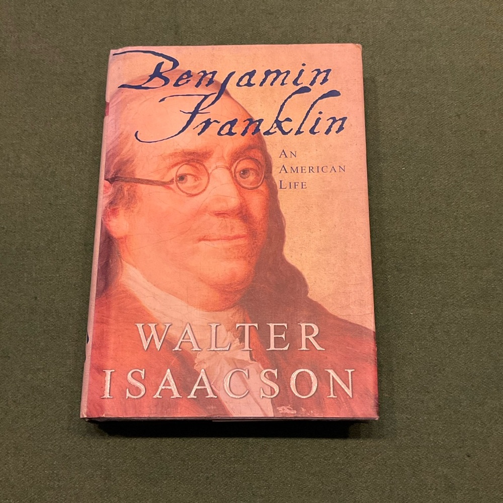 Benjamin Franklin An American Life by Walter Isaacson Biography Book